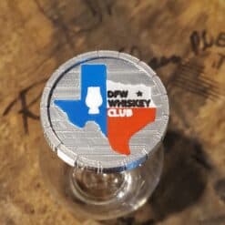 **DFW Whiskey Club** Glencairn Double Sided Lids