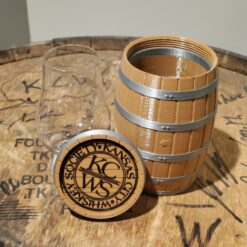 **KCWS** Barrel Protective Carry Case for Whiskey Glass