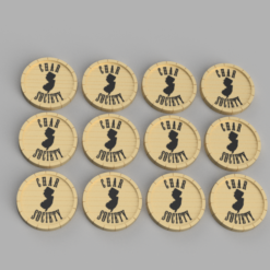 **New Jersey Char Society** Glencairn Double Sided Lids Logo/#