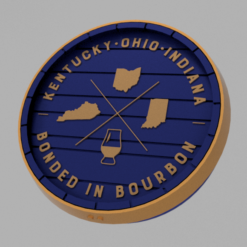 **Kentucky Ohio Indiana** KOI - Barrel Protective Carry Case for Glencairn Glass