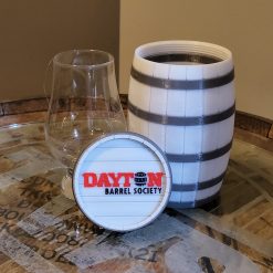 **Dayton Barrel Society** - Barrel Protective Carry Case for Glencairn Glass
