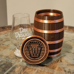 **Pittsburgh Whiskey Friends** - Barrel Protective Carry Case for Glencairn Glass